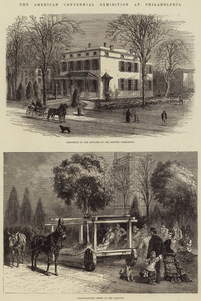 The American Centennial Exhibition at Philadelphia by American School
